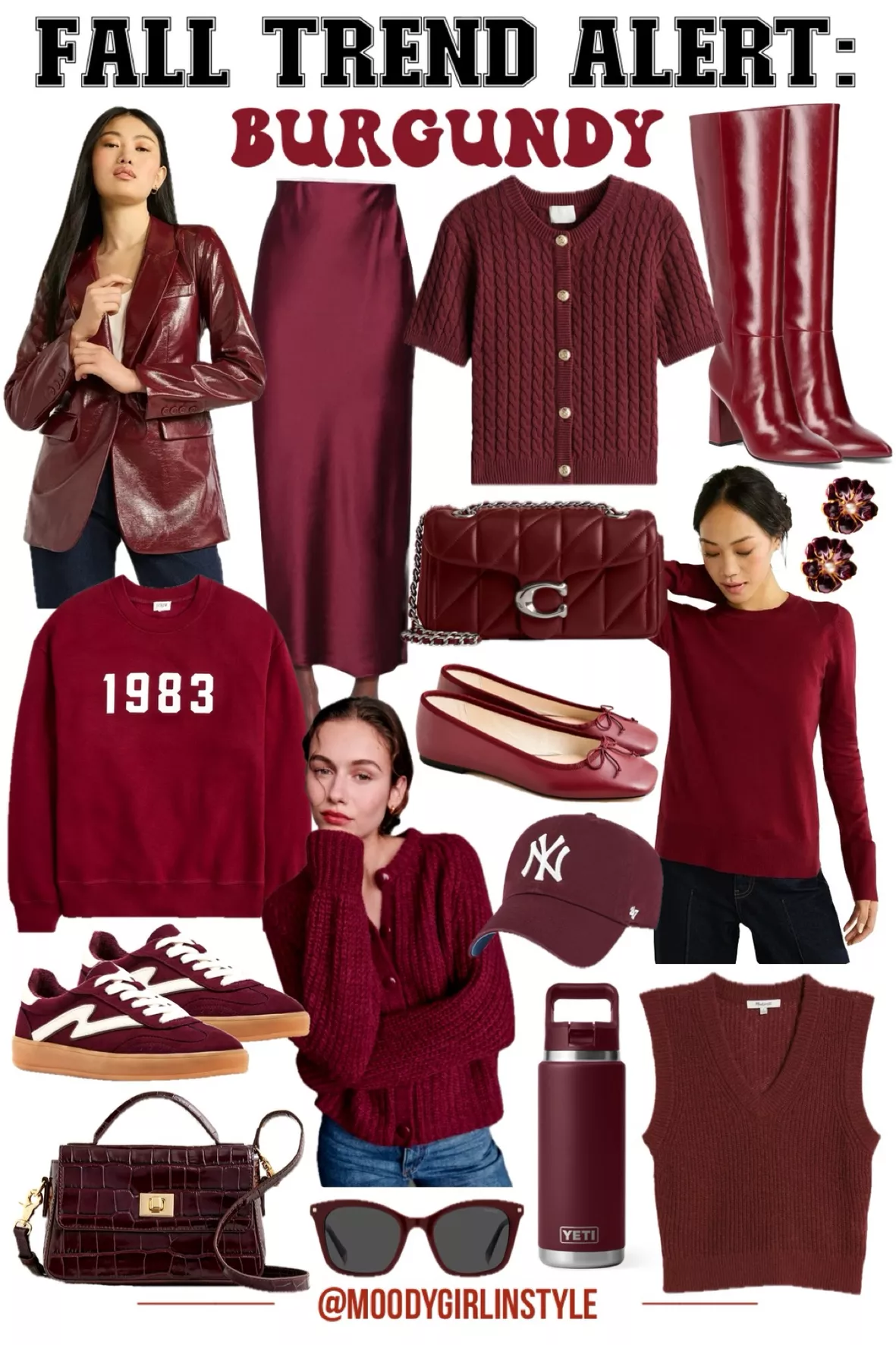 Burgundy outfit ideas 0036