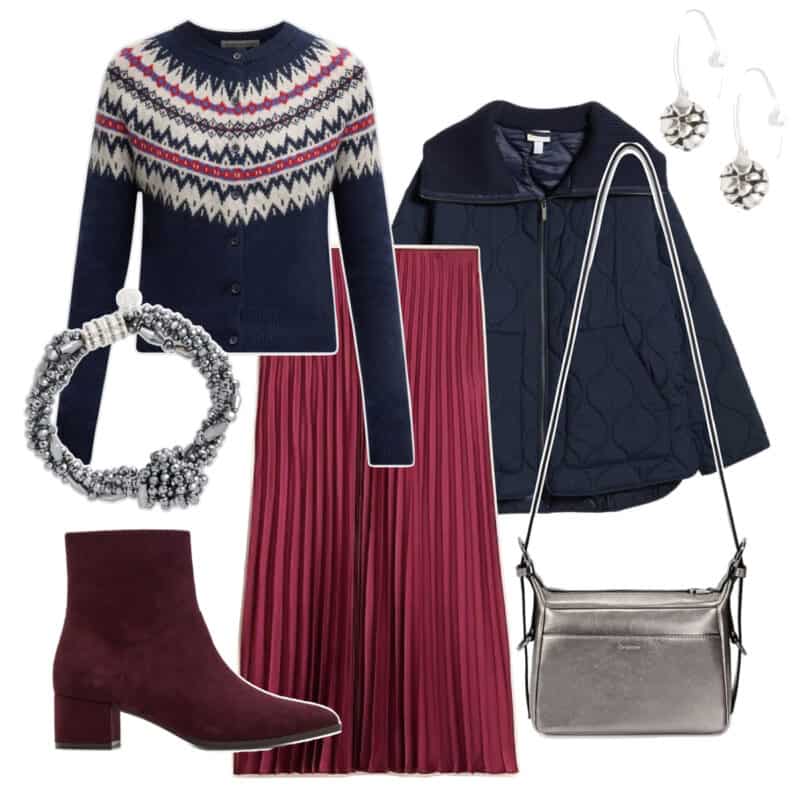 Burgundy outfit ideas 0060