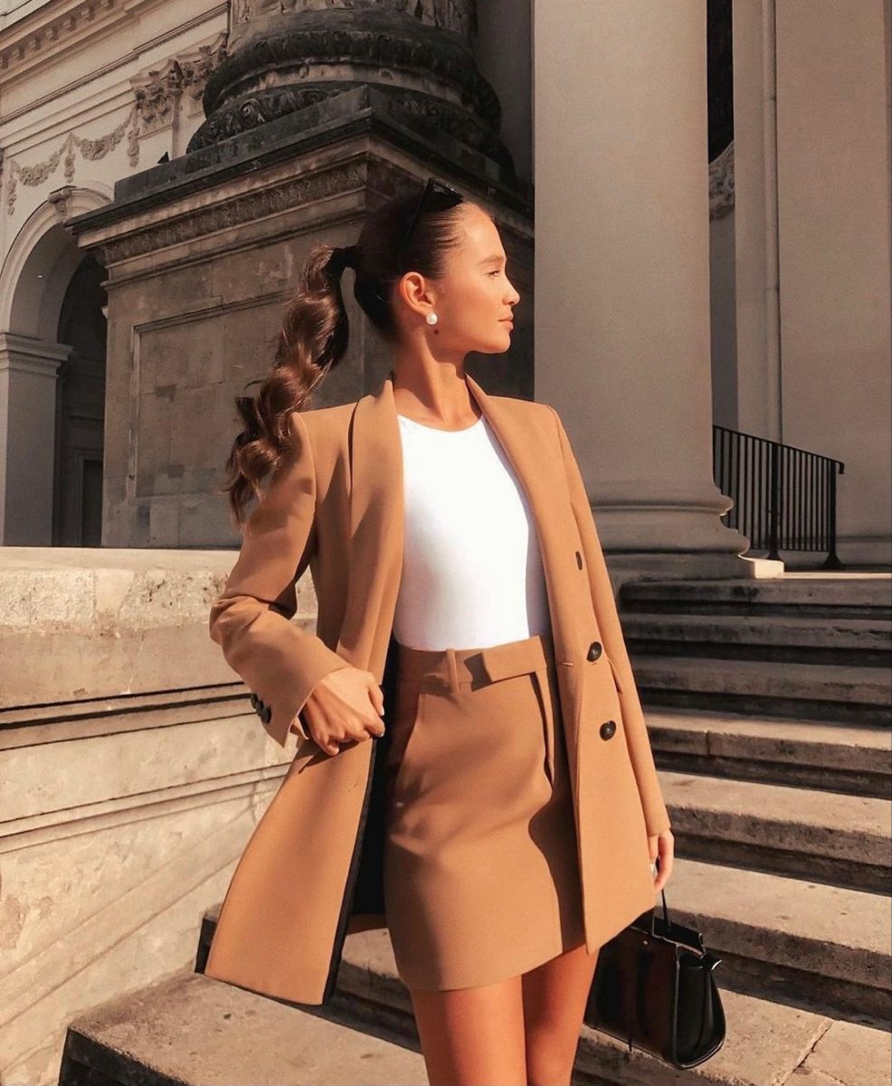 camel blazer outfit ideas 0018