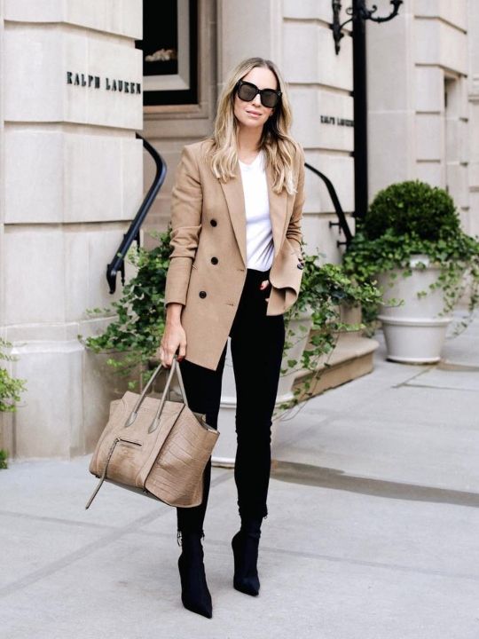 camel blazer outfit ideas 0031