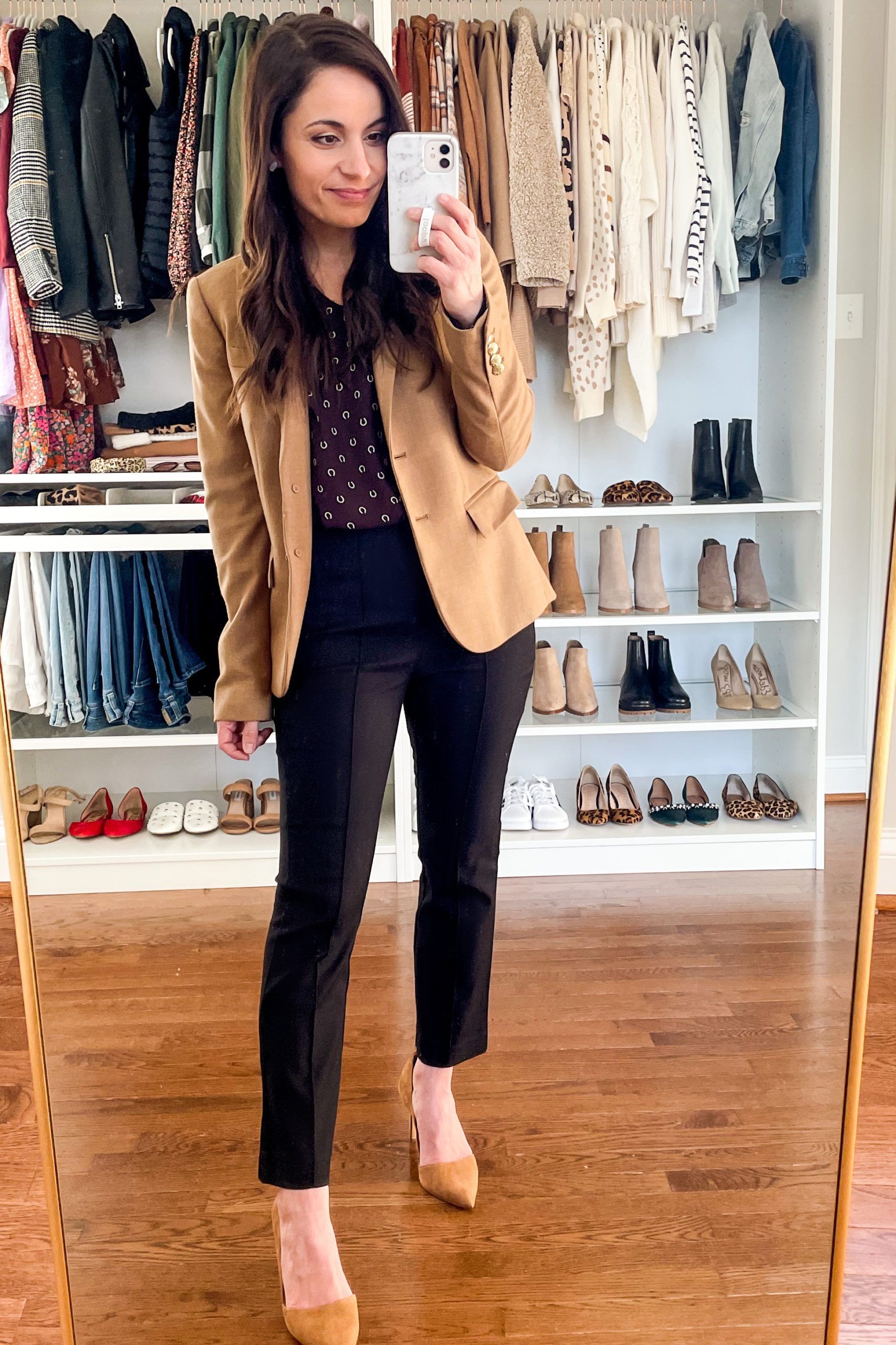 camel blazer outfit ideas 0040