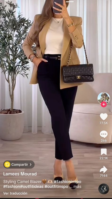 camel blazer outfit ideas 0052