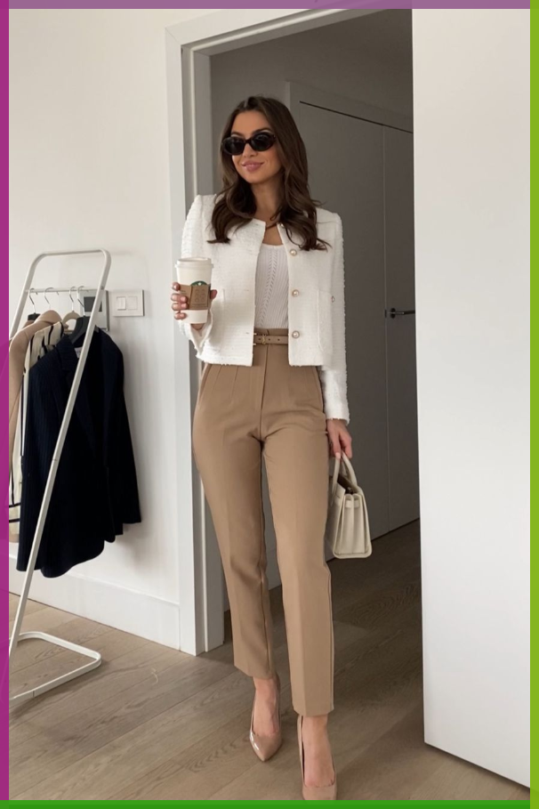 camel blazer outfit ideas 0056