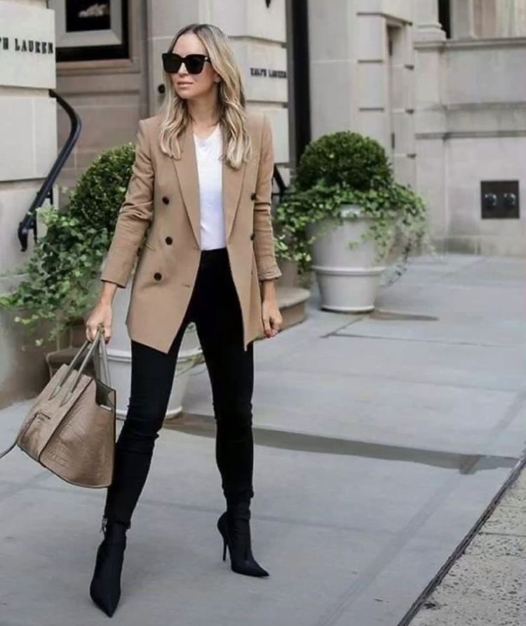 camel blazer outfit ideas 0089