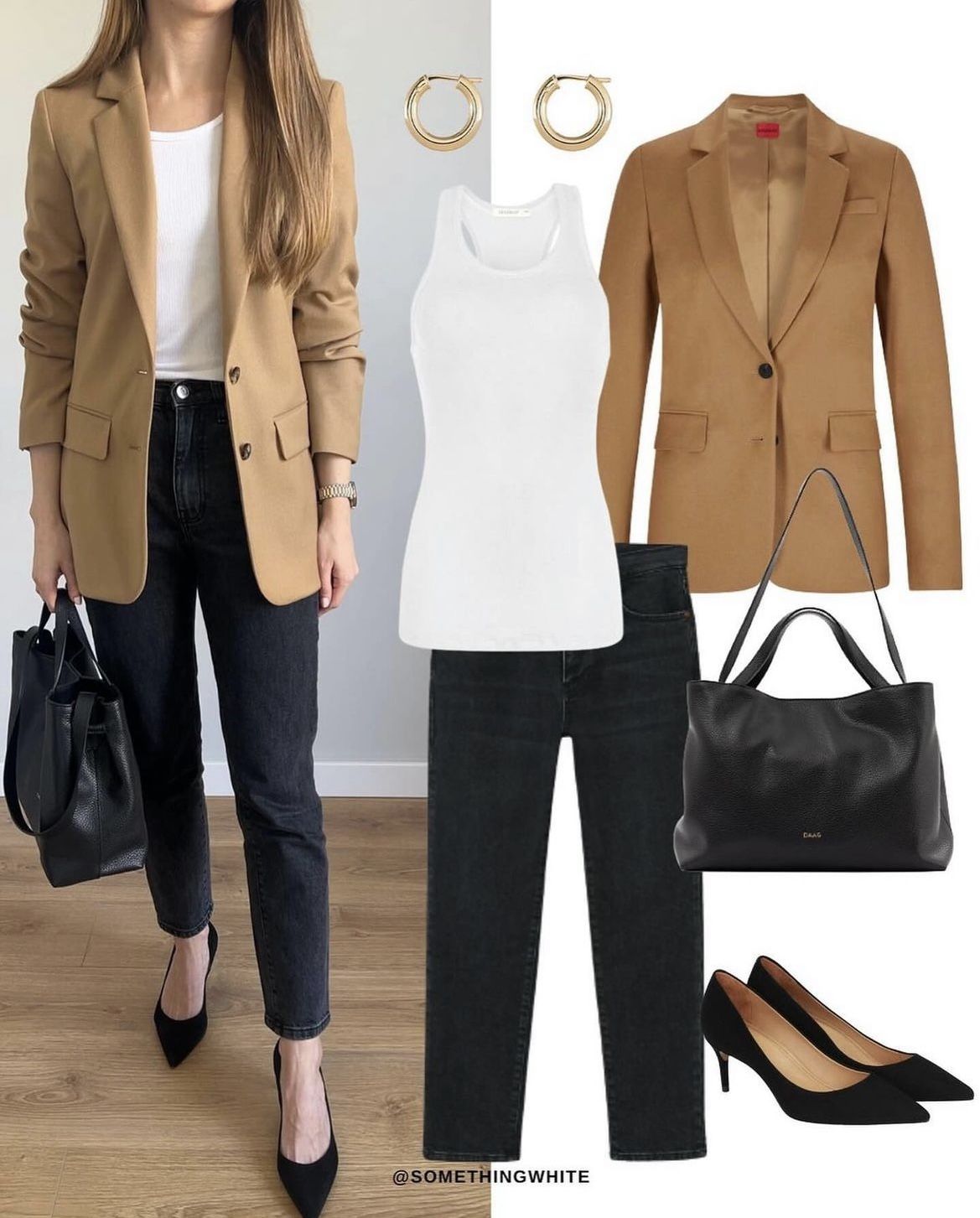 camel blazer outfit ideas 0094