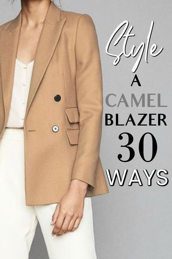 camel blazer outfit ideas 0097