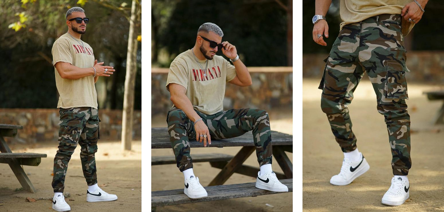 camo cargo pants outfit ideas 0017