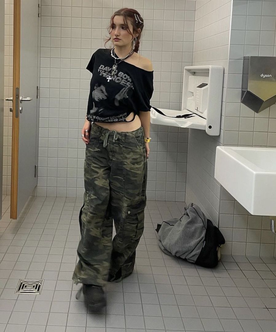 camo pants outfit ideas 0049