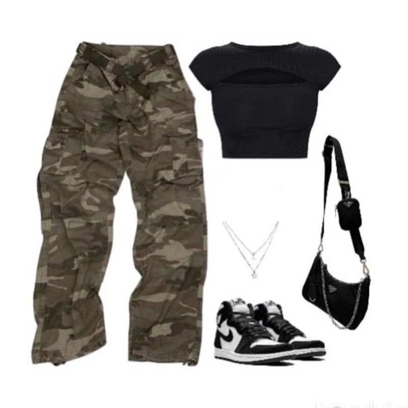 camo pants outfit ideas 0091