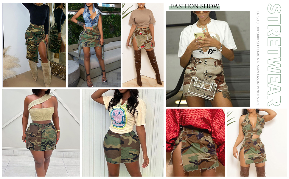 cargo skirt outfit ideas 0057