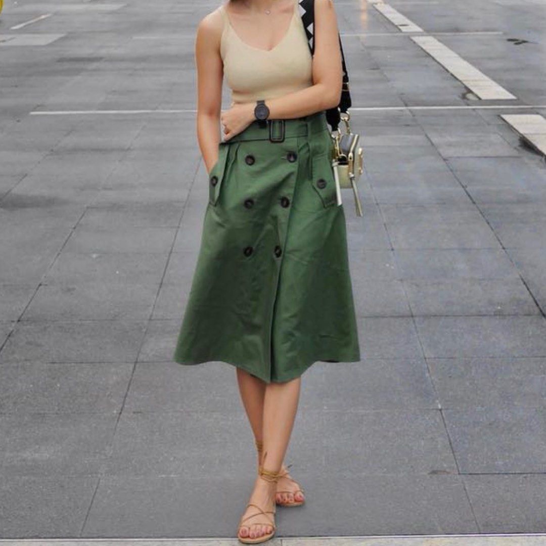 cargo skirt outfit ideas 0080