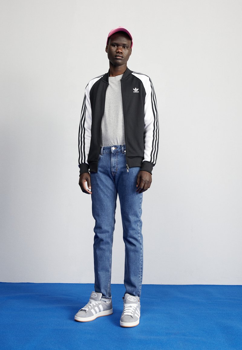 casual Adidas jacket outfit inspirations