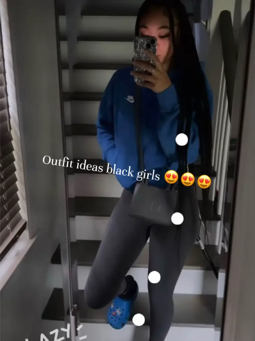 casual black girl outfit ideas for school