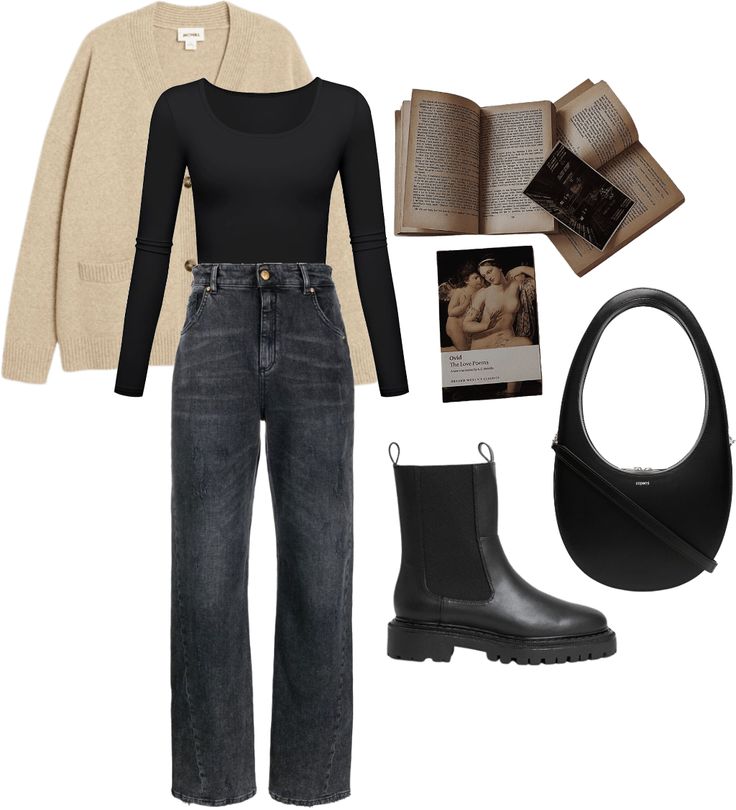 casual book club outfit inspiration