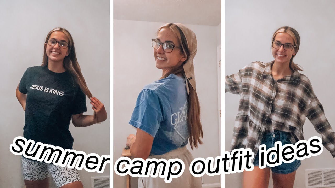 casual camp counselor outfit ideas for a relaxed vibe