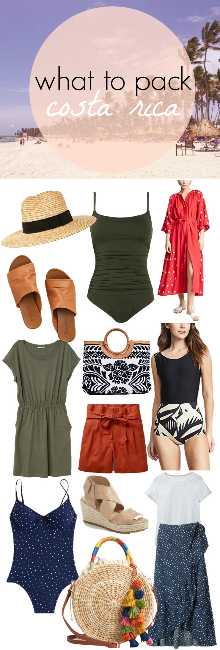 casual Costa Rica outfit ideas for exploring