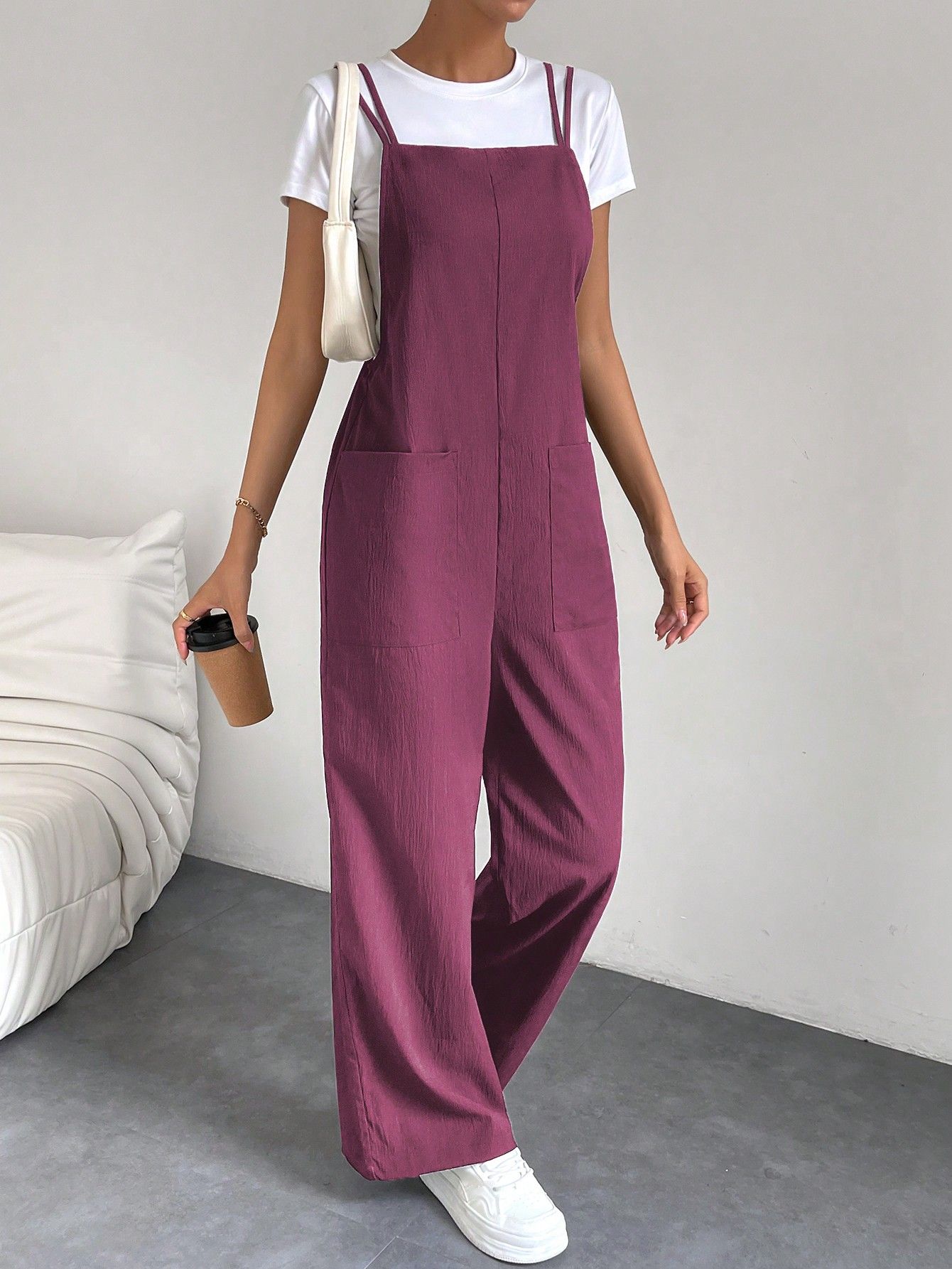 casual jumpsuit outfit ideas 0055