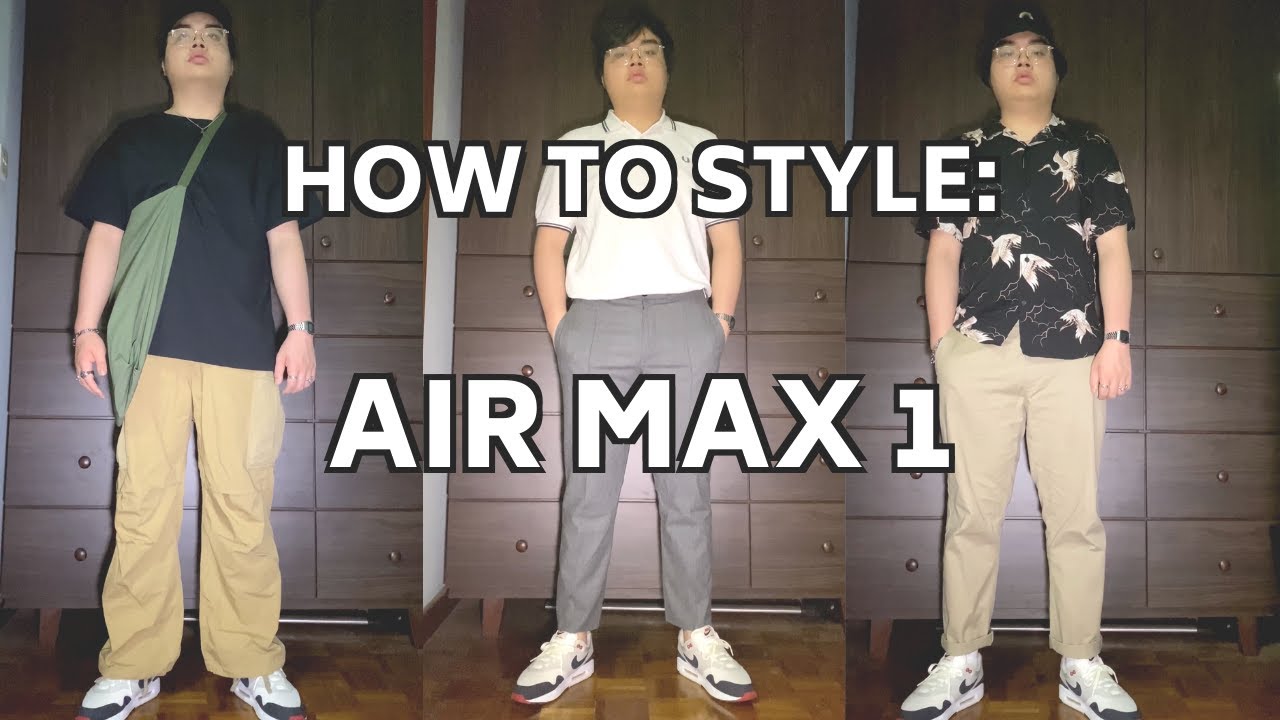 casual looks featuring Air Max 1