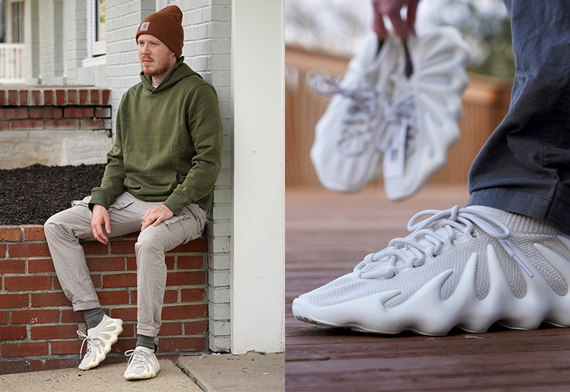 casual looks featuring Yeezy 450