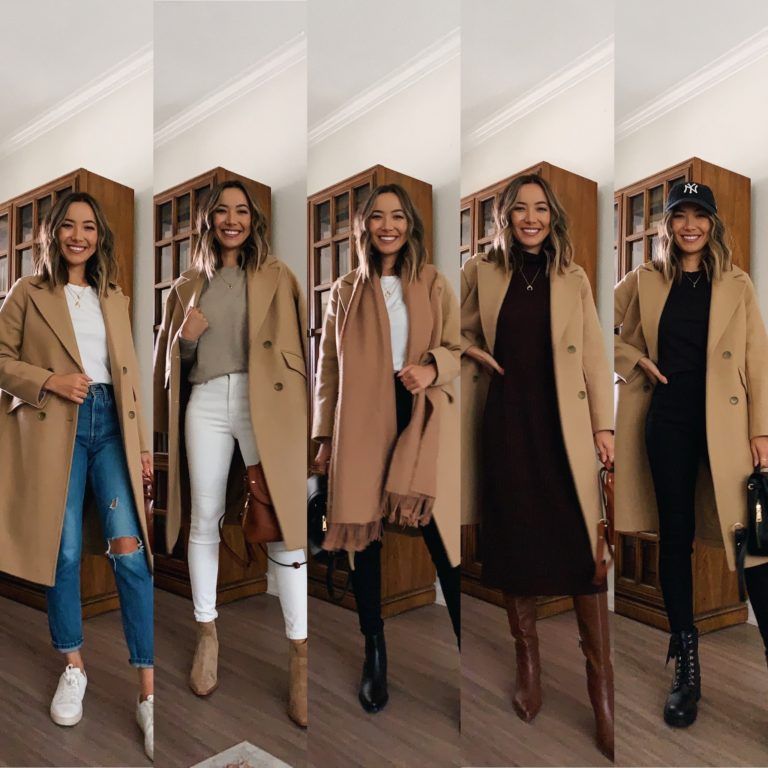 casual outfits featuring camel boots