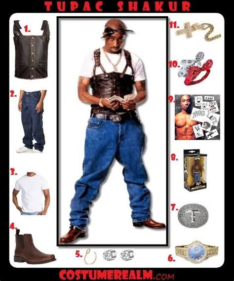 casual Tupac outfit combinations