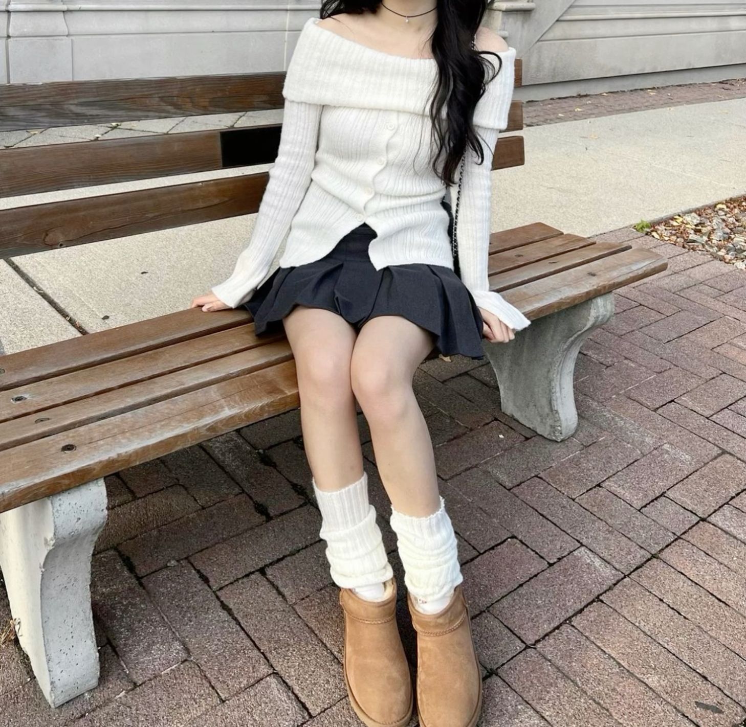 chic boots in the park outfit ensembles