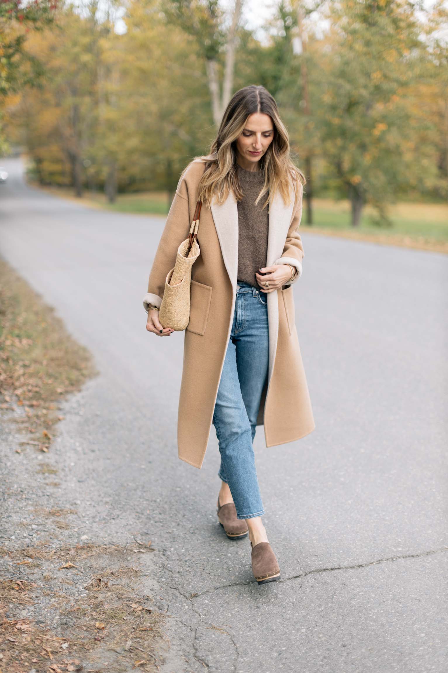 chic camel outfit ideas for work