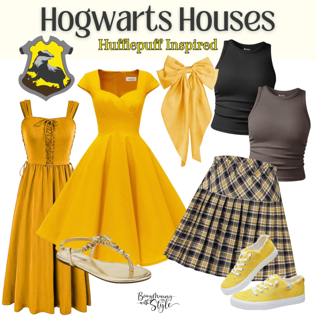 chic Hufflepuff outfit ideas for everyday wear