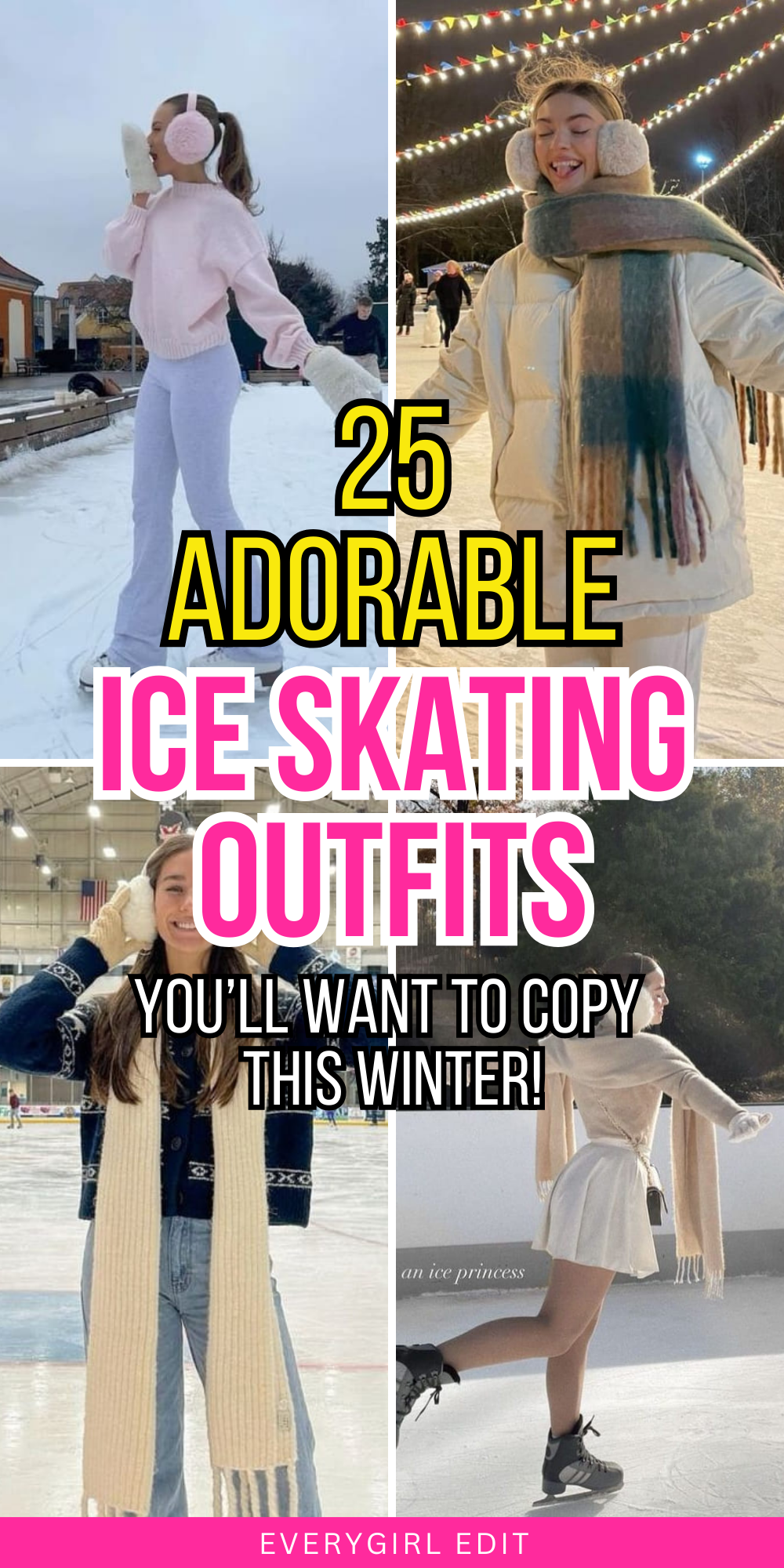 chic ice skating outfit inspiration