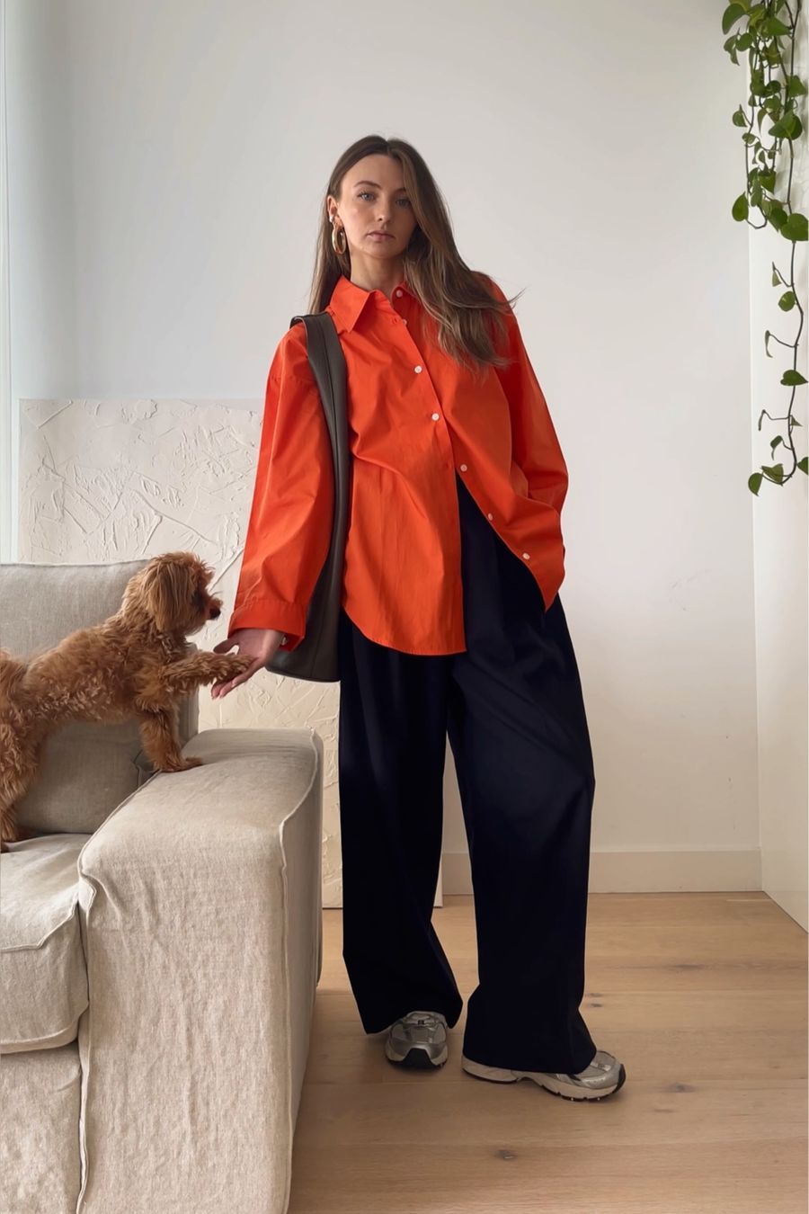 chic orange shirt styling tips