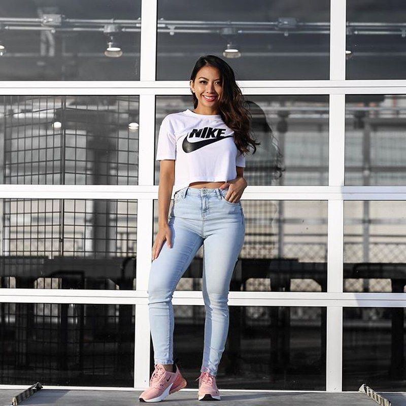 chic outfits featuring Air Max 270 sneakers