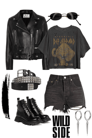 chic Rock concert attire