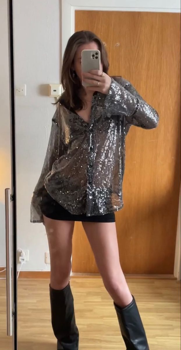 chic Sequin outfit ideas for date night