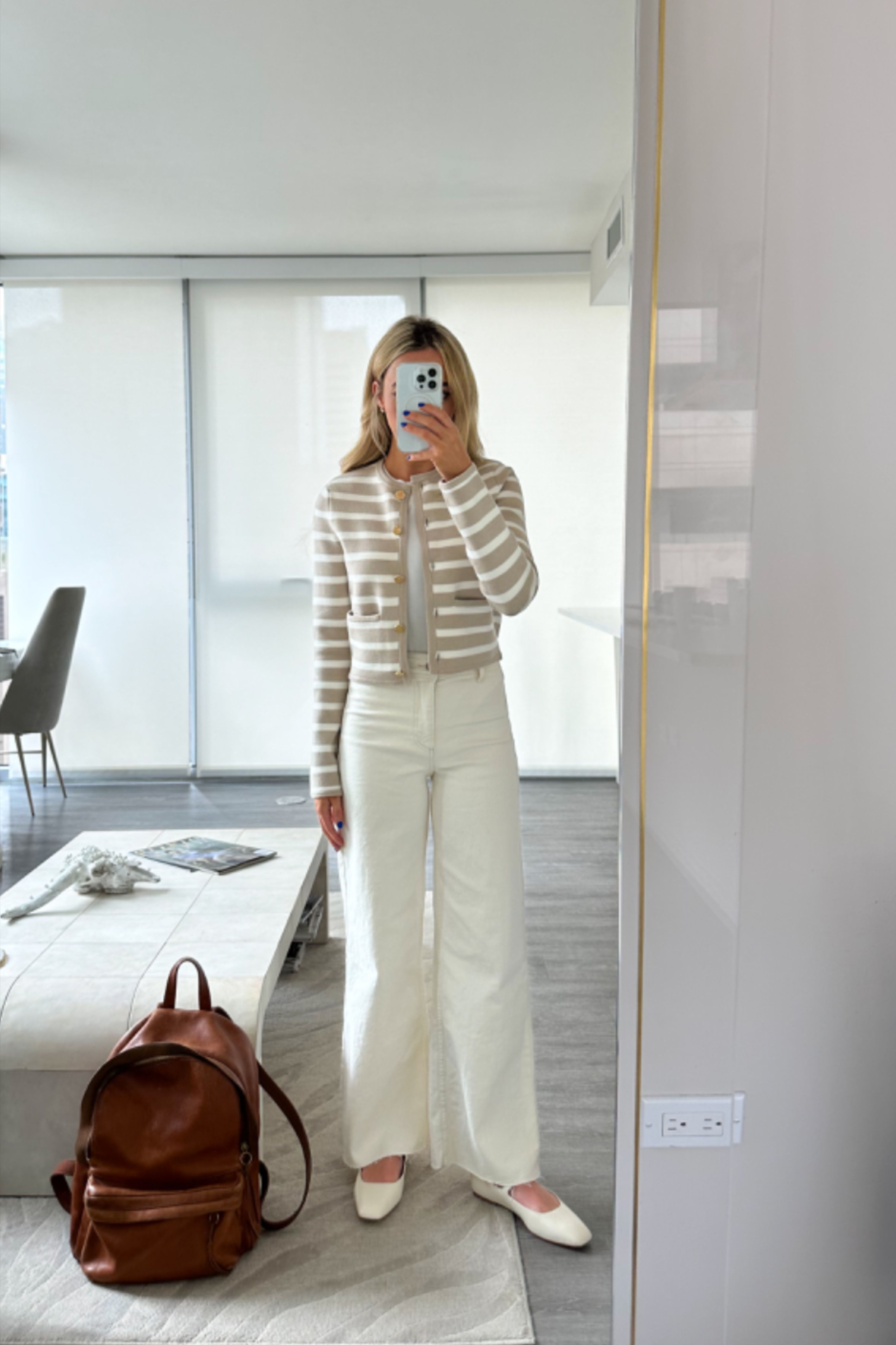 chic white cardigan outfit combinations