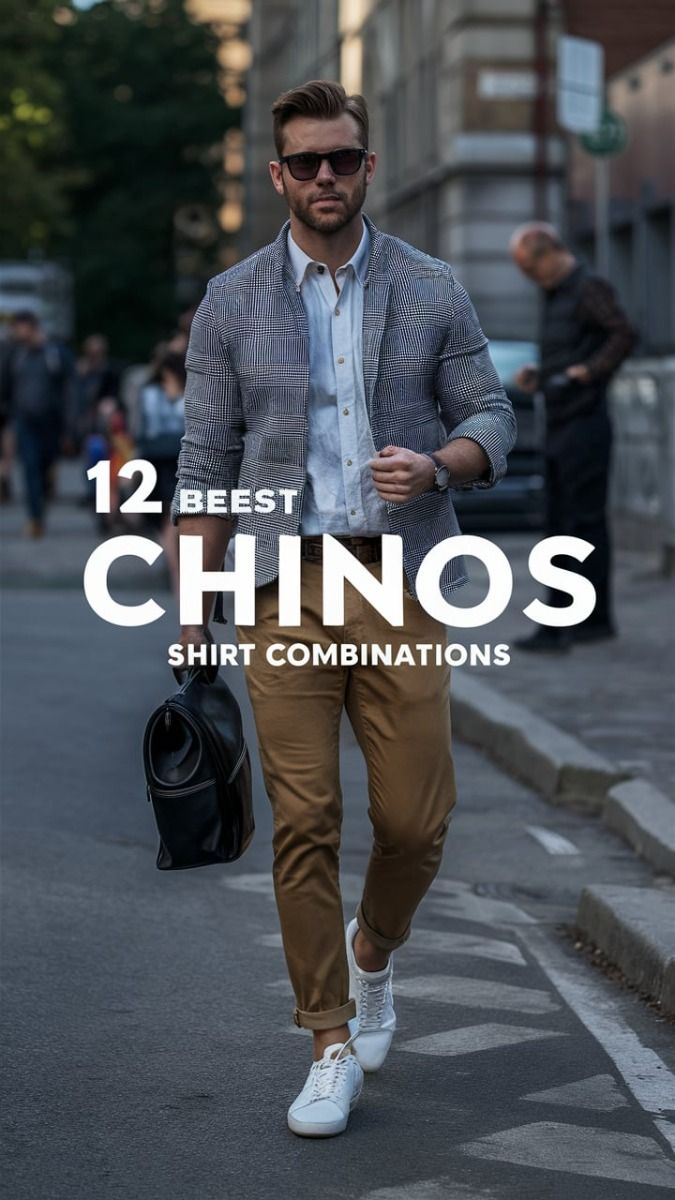 Chinos outfit ideas men for work