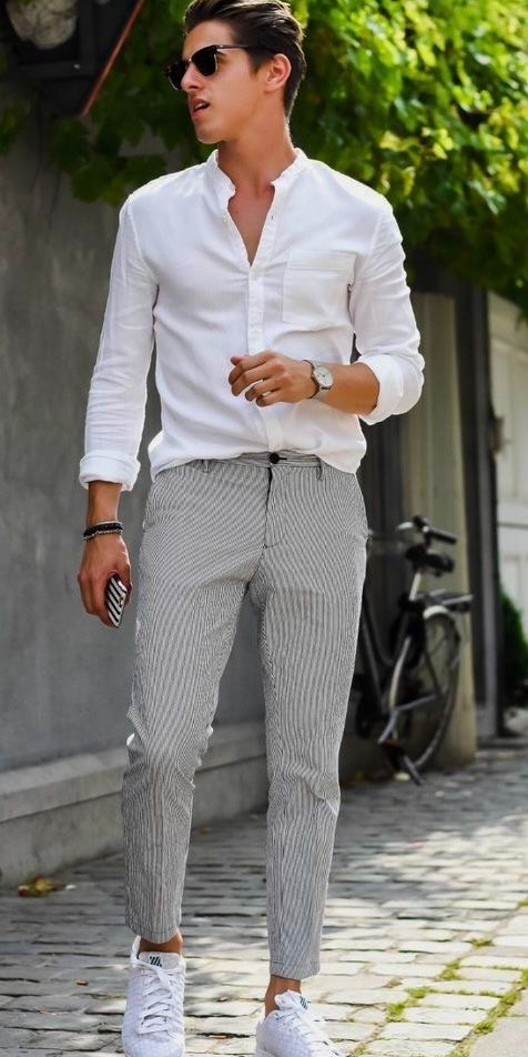 Chinos outfit ideas men 0049