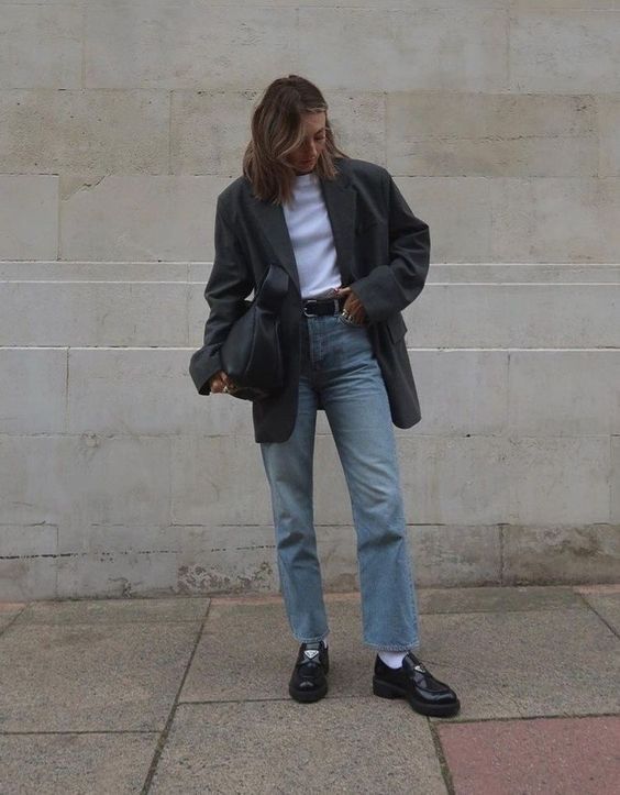 chunky loafers outfit ideas 0085