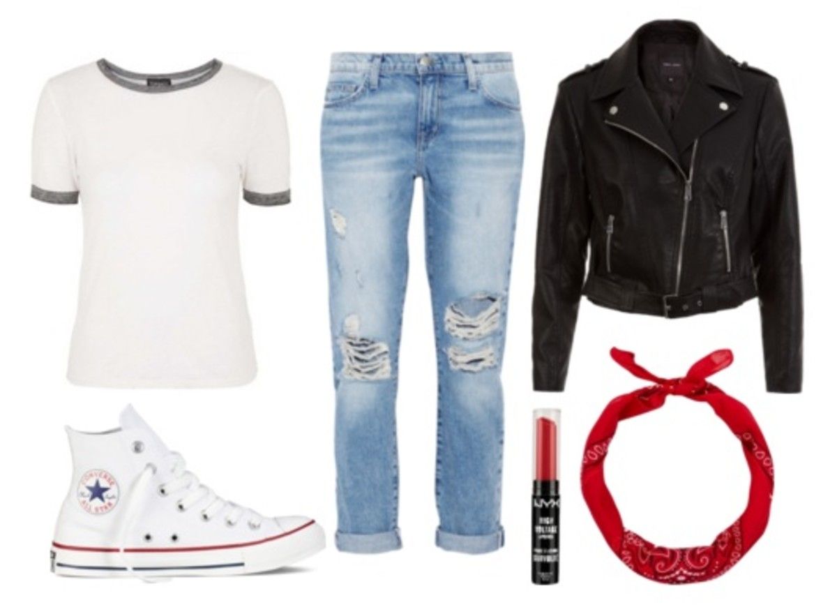 classic 50's greaser denim styles