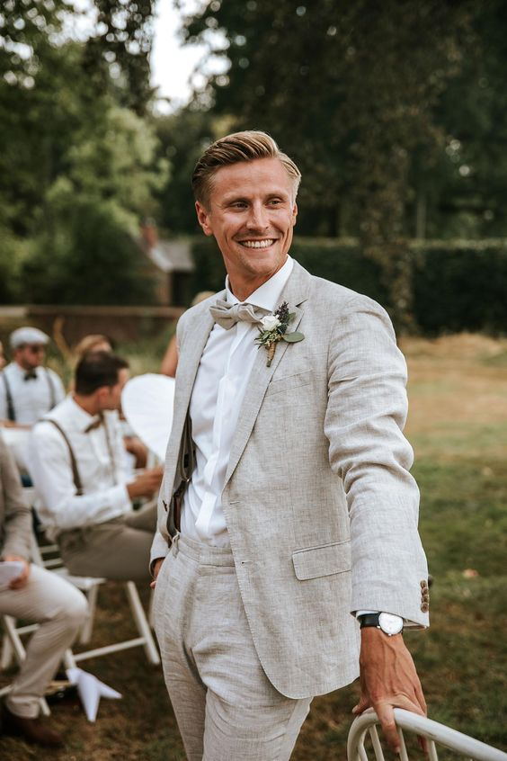 classic Groom outfit ideas with a twist