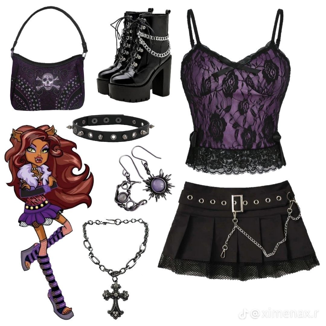 Clawdeen Wolf outfit ideas 0011