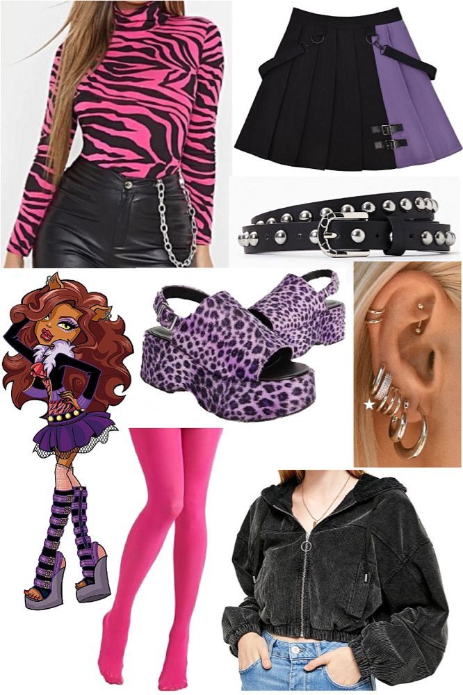 Clawdeen Wolf outfit ideas 0023