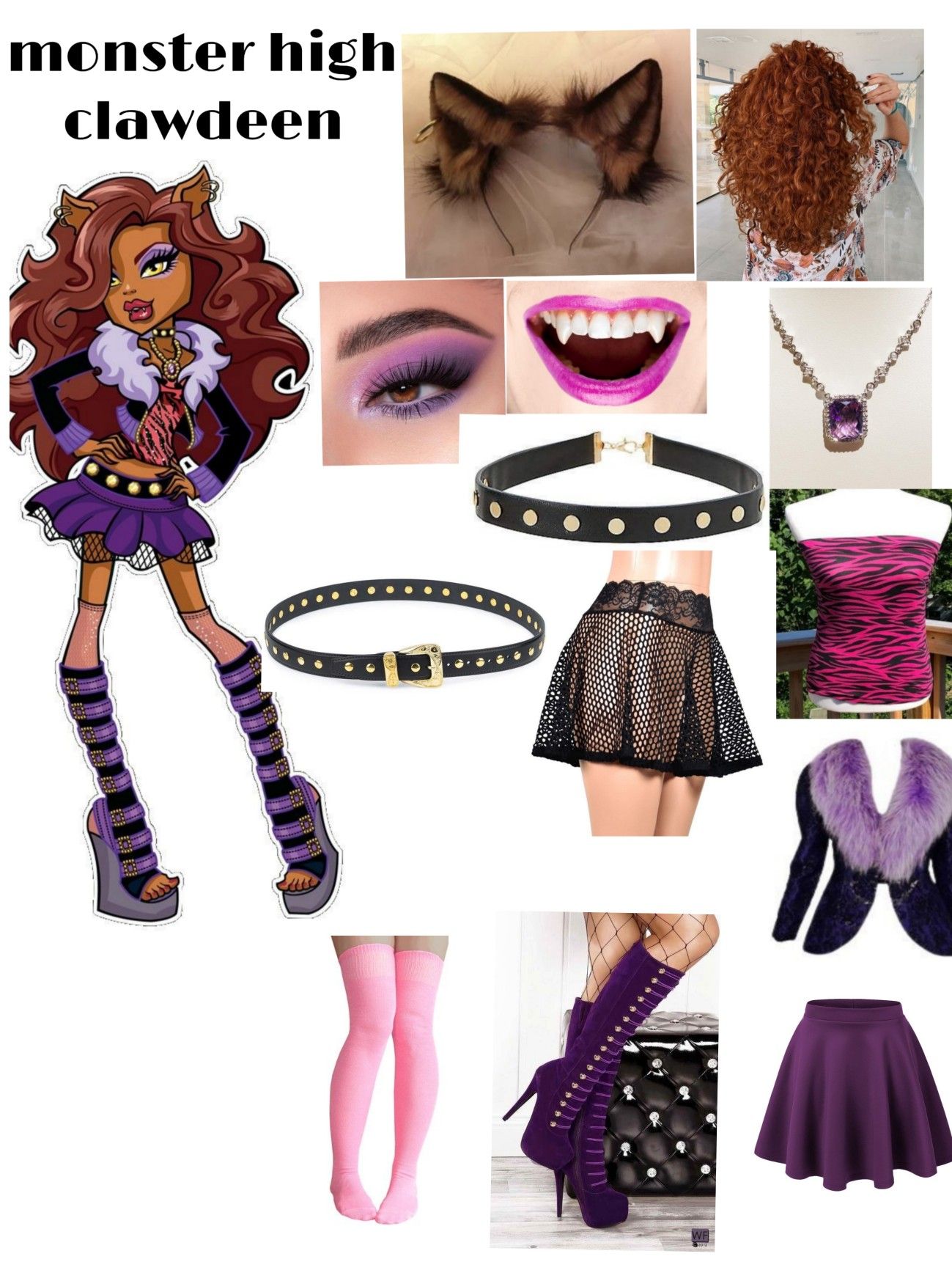 Clawdeen Wolf outfit ideas 0030