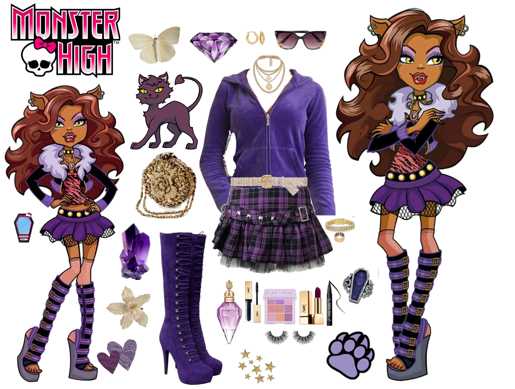 Clawdeen Wolf outfit ideas 0038