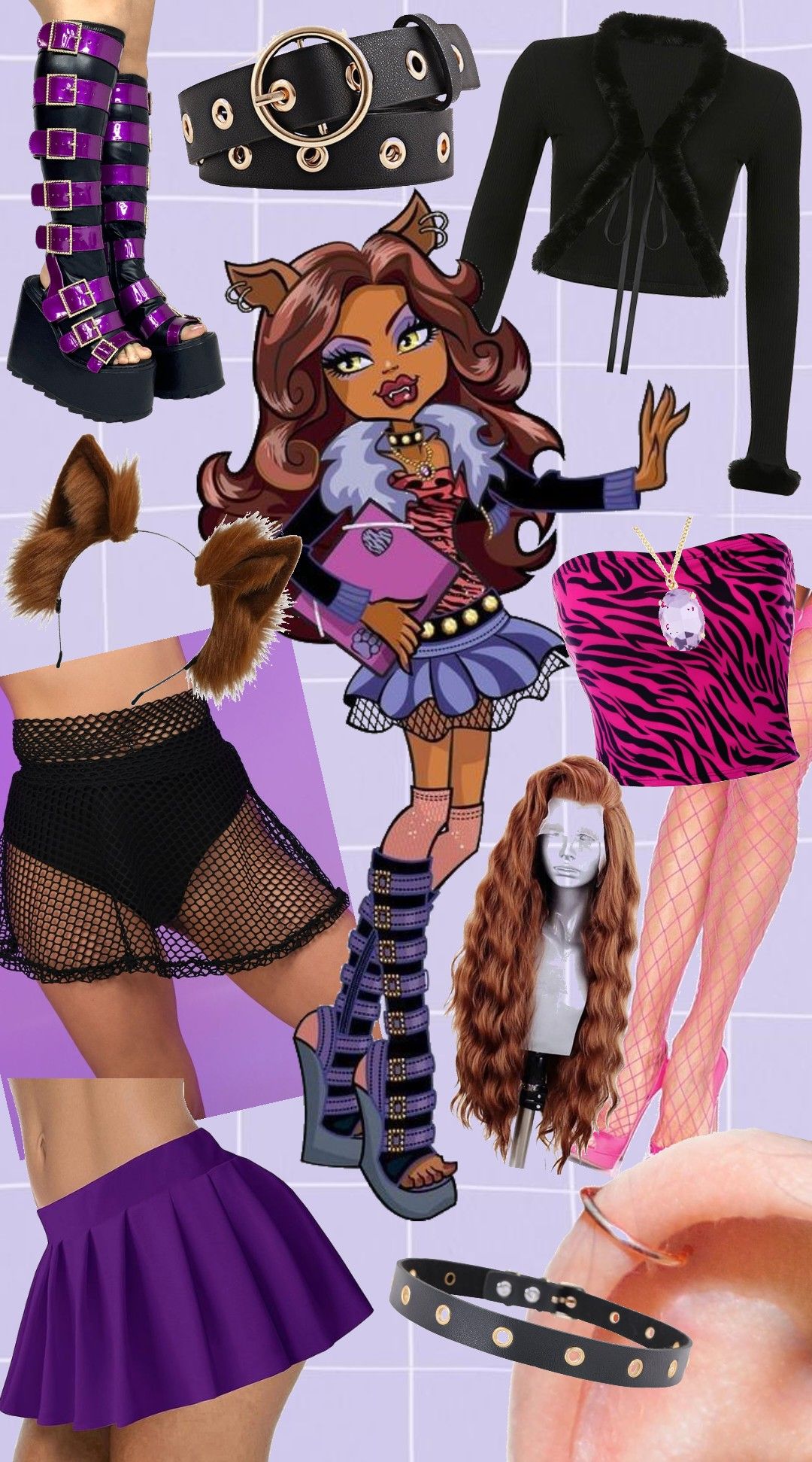 Clawdeen Wolf outfit ideas 0040