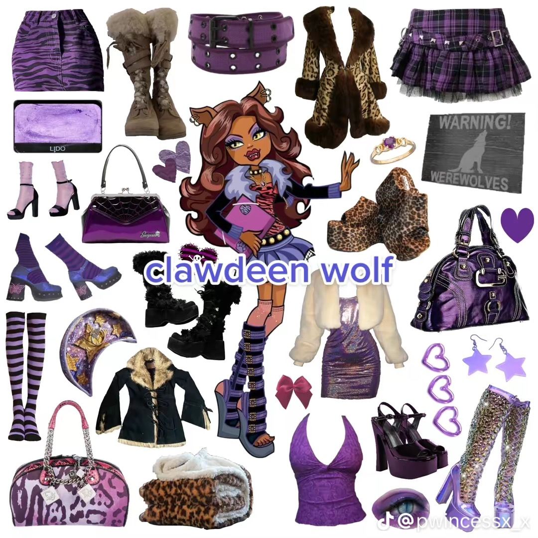 Clawdeen Wolf outfit ideas 0043