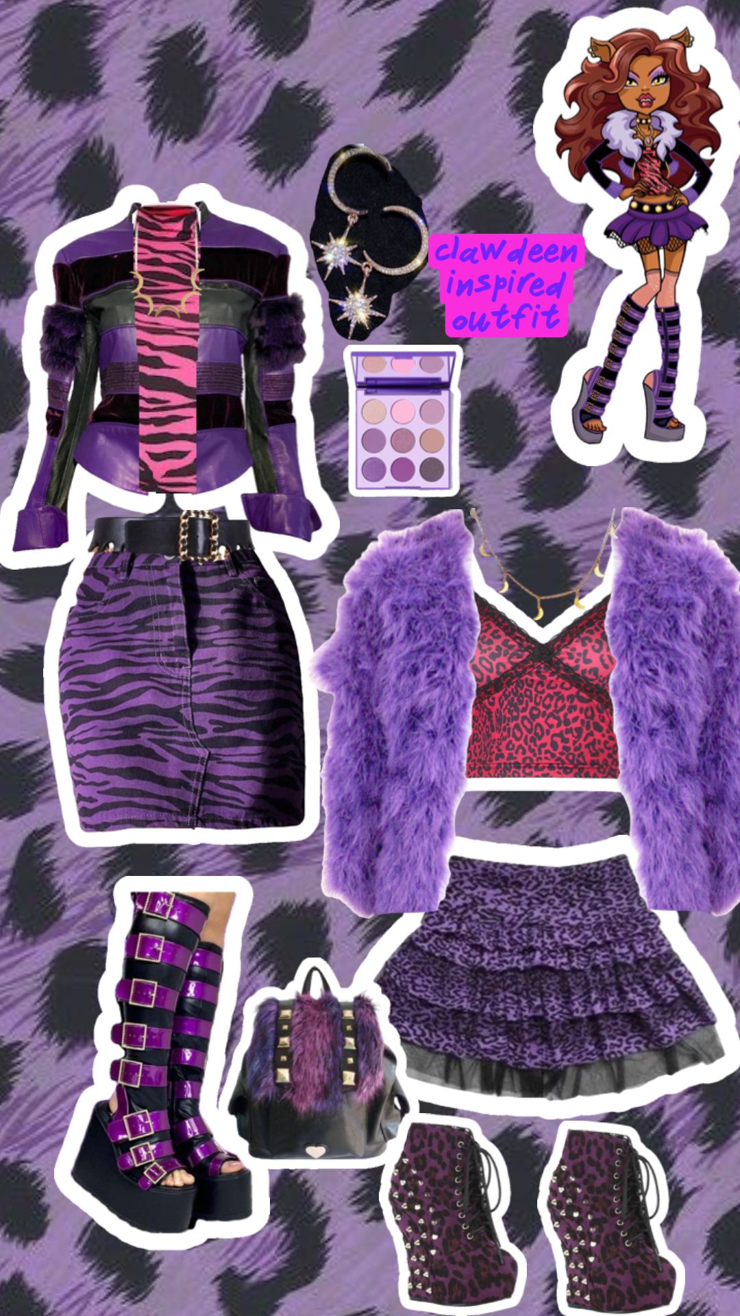 Clawdeen Wolf outfit ideas 0053