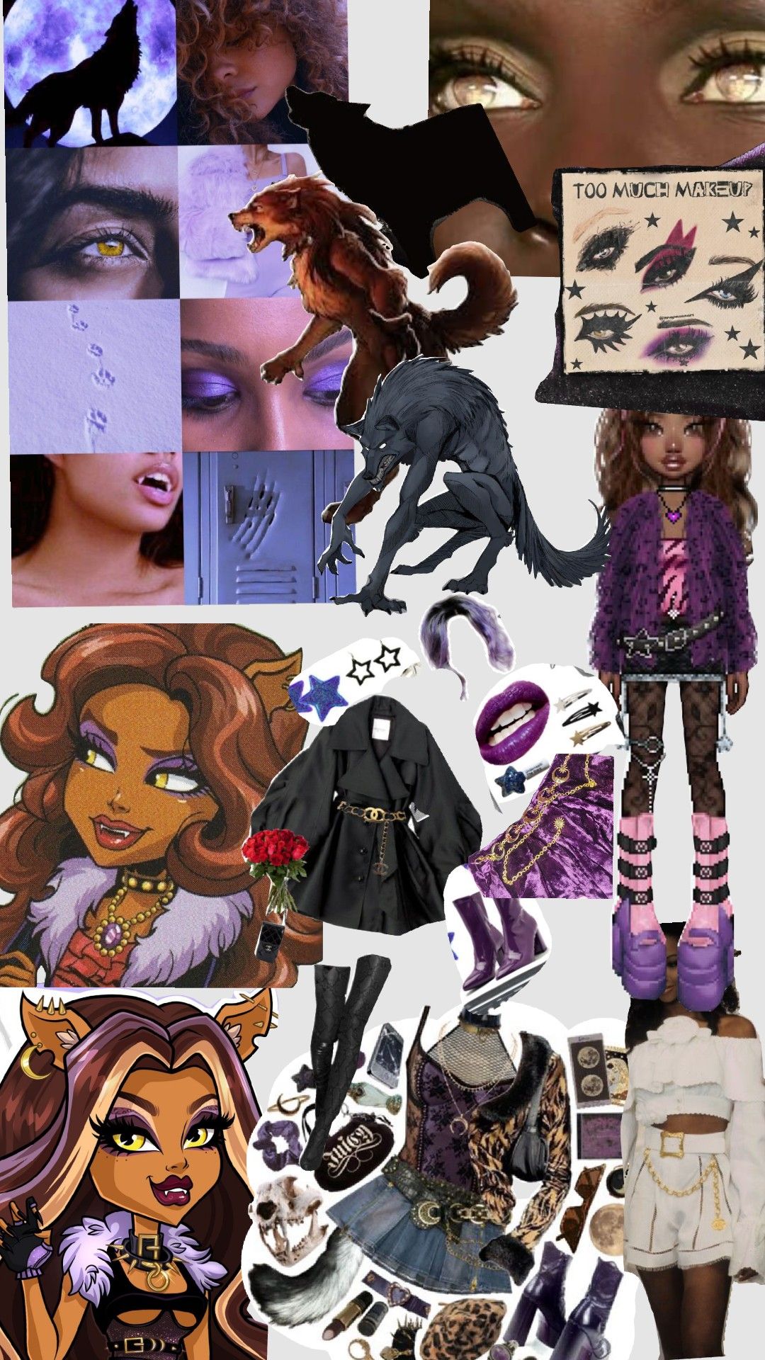 Clawdeen Wolf outfit ideas 0061