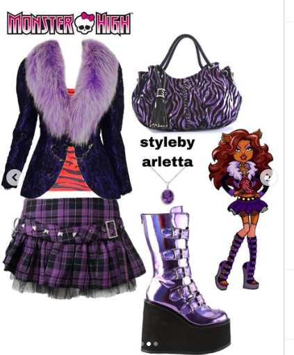 Clawdeen Wolf outfit ideas 0068