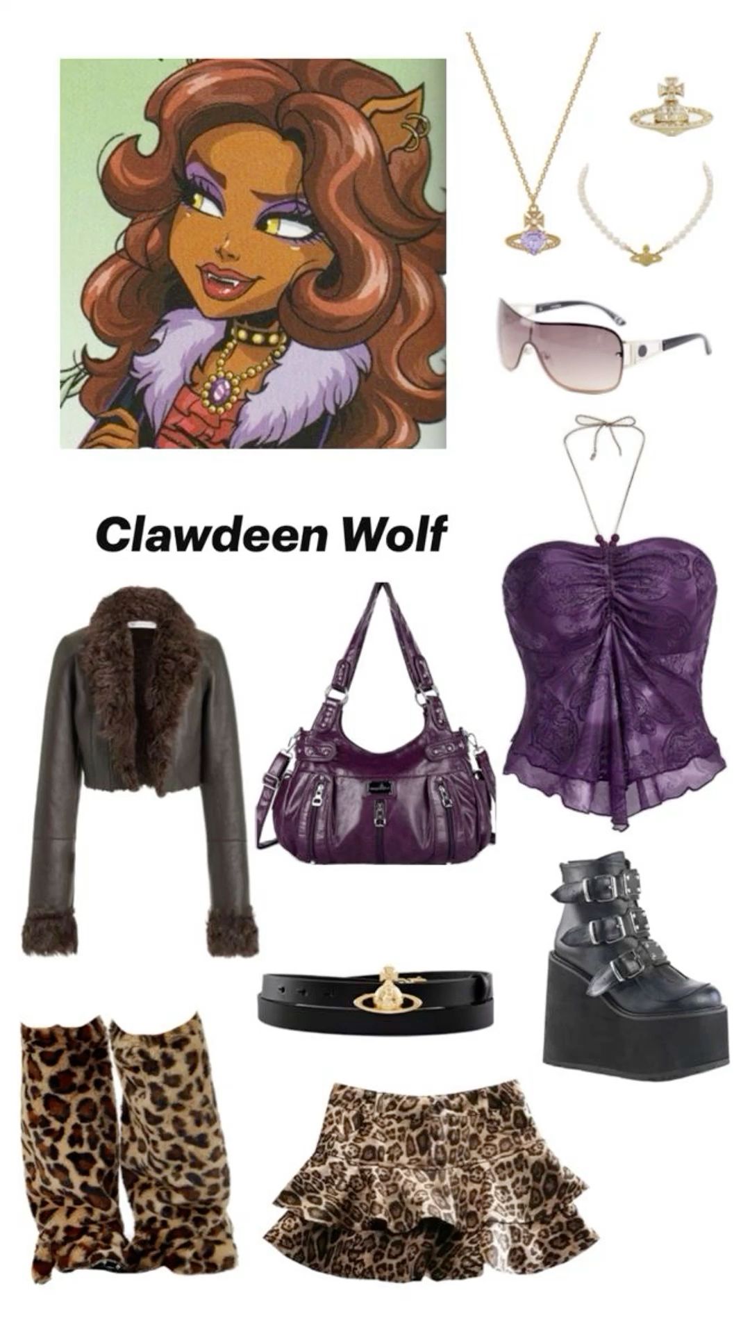 Clawdeen Wolf outfit ideas 0083