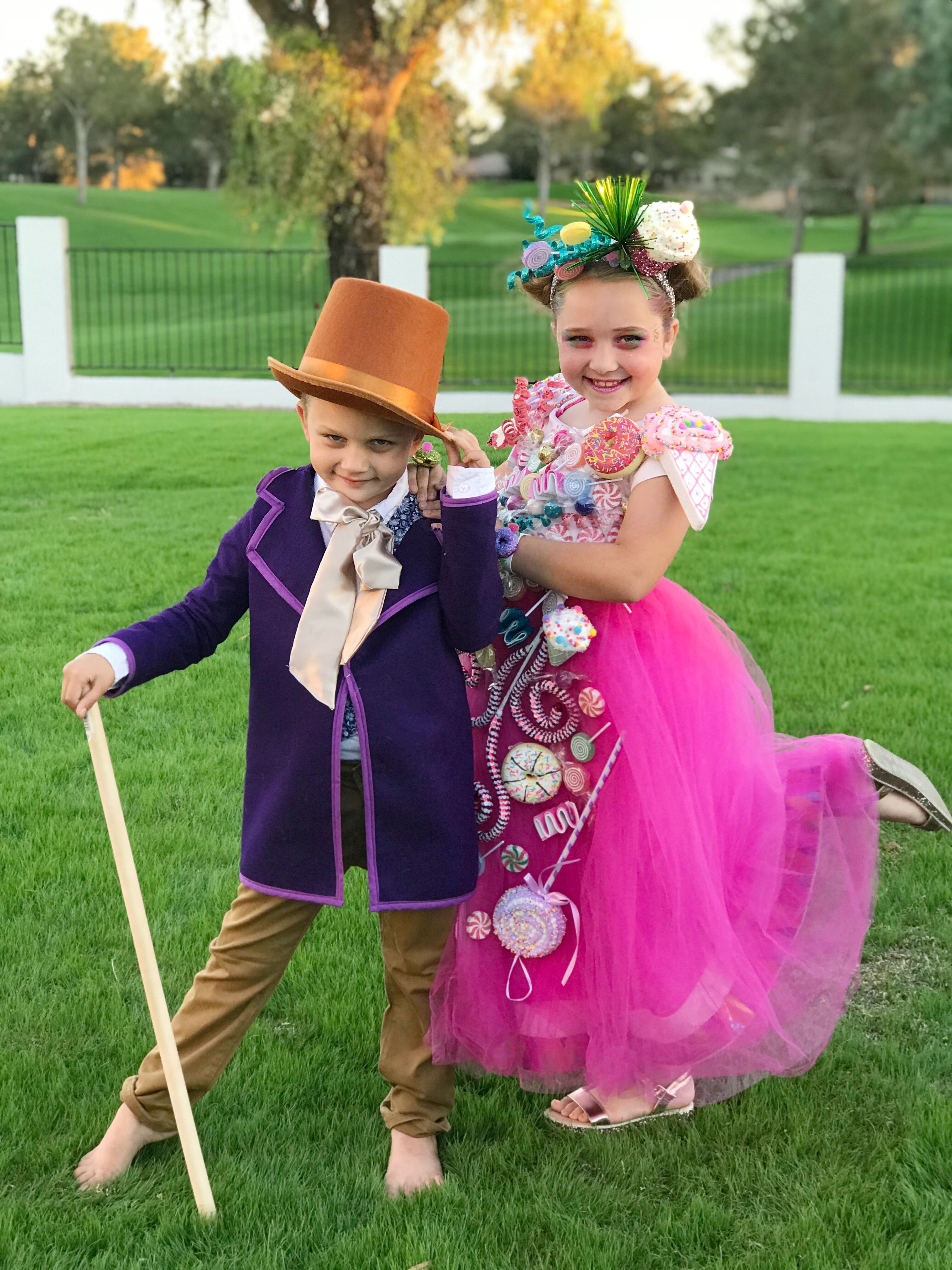 colorful Willy Wonka outfit ideas